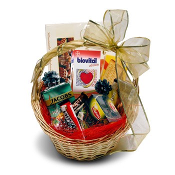 Kosz z Å¼yczeniami zdrowia