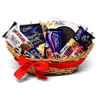 Kosz SÅodki Wedel